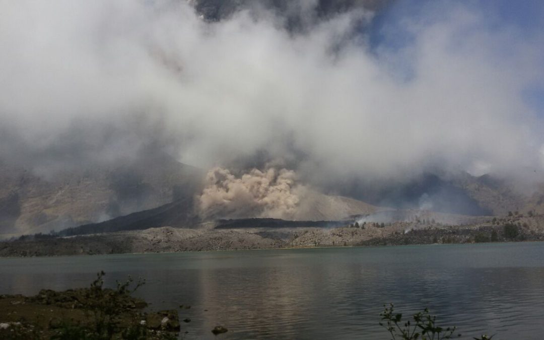 New Volcano Erupted 2016